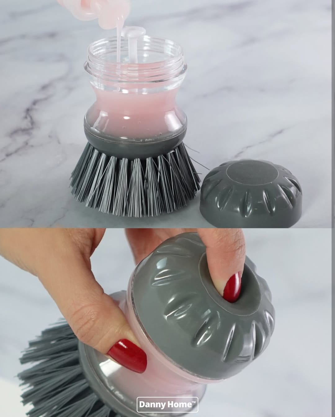 Cepillo Dispensador De Jabon