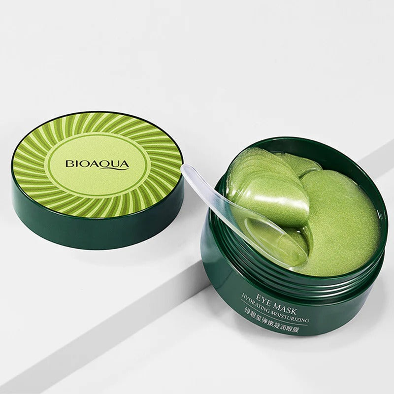 Parches Bioaqua Contorno de Ojos - Hidratación y Reducción de Ojeras - 60 Unidades