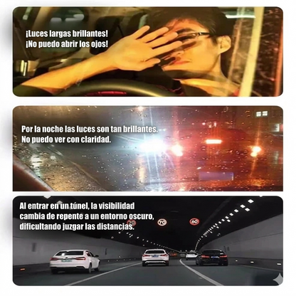 Gafas fotocromáticas de visión nocturna para conducción diurna y nocturna