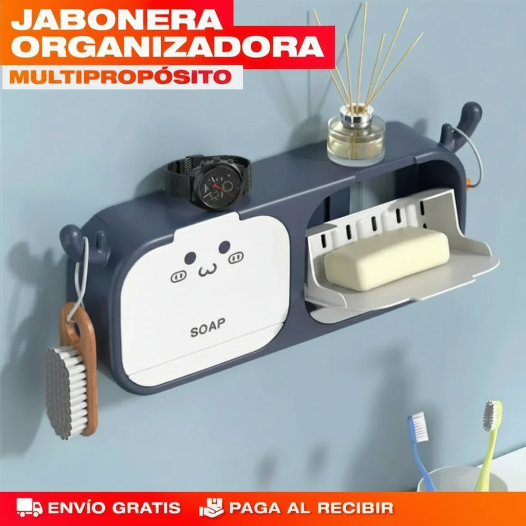 JABONERA ORGANIZADORA MULTIFUNCIONAL