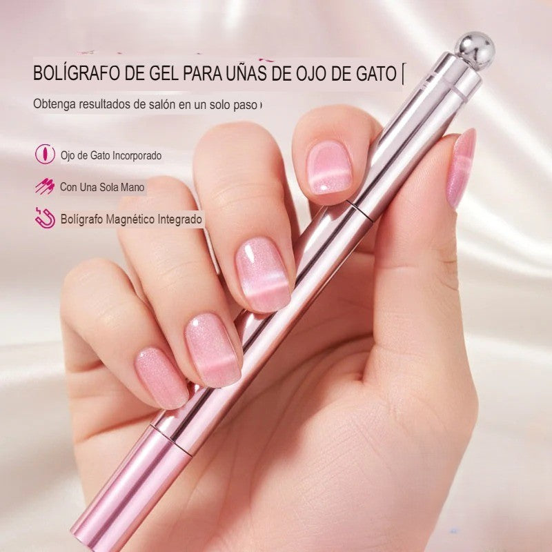 Lápiz Gel Cat Eye 6 en 1 con Efecto Magnético 3D
