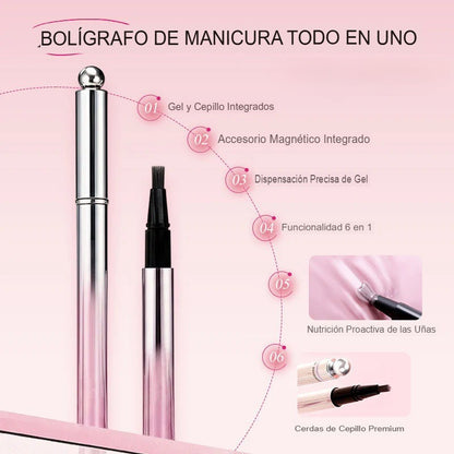 Lápiz Gel Cat Eye 6 en 1 con Efecto Magnético 3D