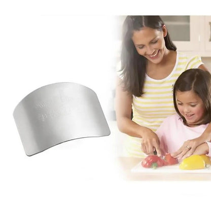 Protector de Dedos Acero Inoxidable Pack x2 - Evitá Cortarte al Picar