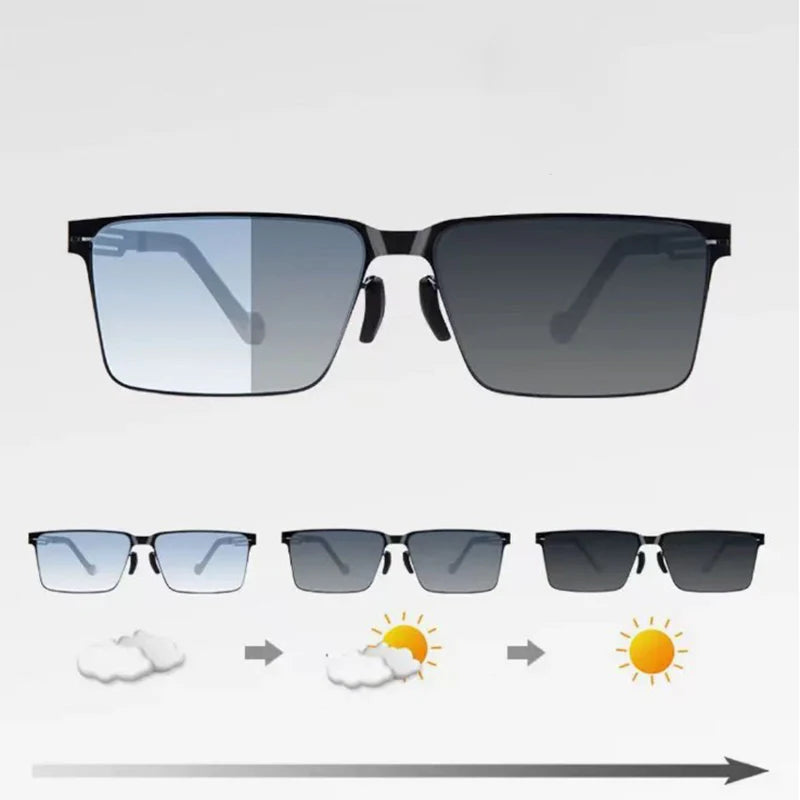 Gafas fotocromáticas de visión nocturna para conducción diurna y nocturna