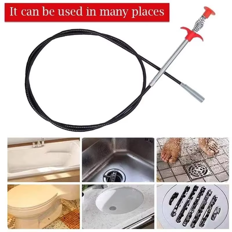 Gancho Desatascador Sin Químicos