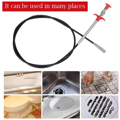 Gancho Desatascador Sin Químicos